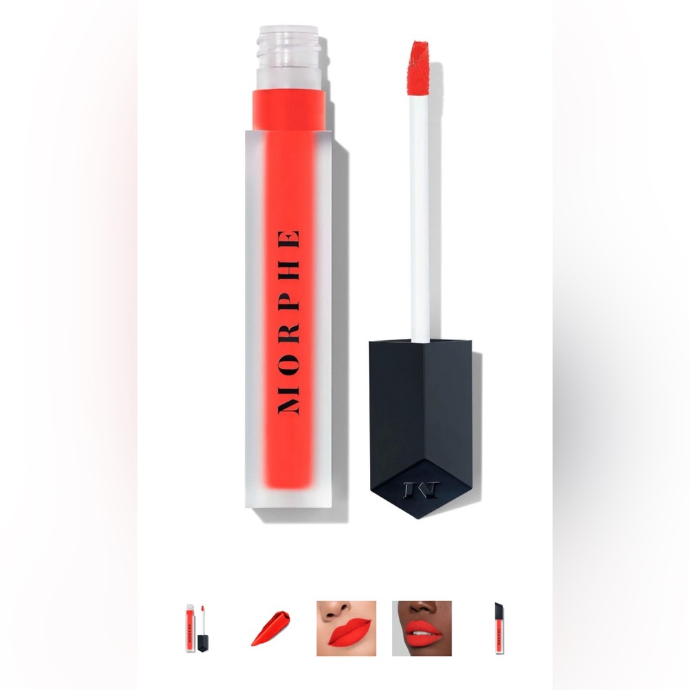 Morphe lipgloss bundle red hot chili & natural born kisser NWOT - Picture 4 of 5
